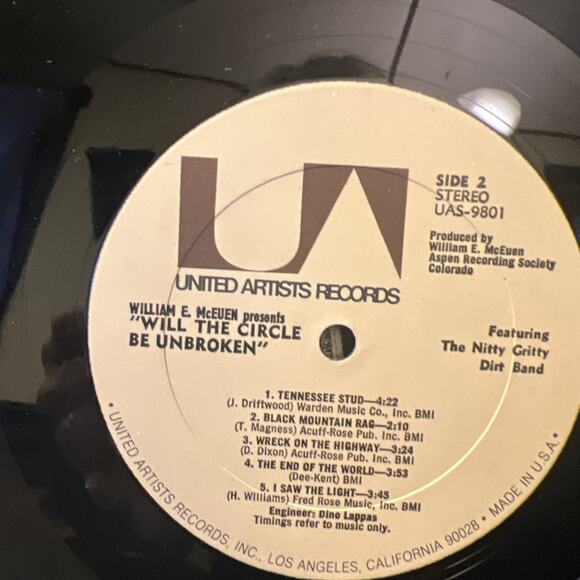 Nitty Gritty Dirt Band WILL THE CIRCLE BE UNBROKEN 3XLP 1977 ULTRASONIC CLEAN EX - Picture 16 of 16